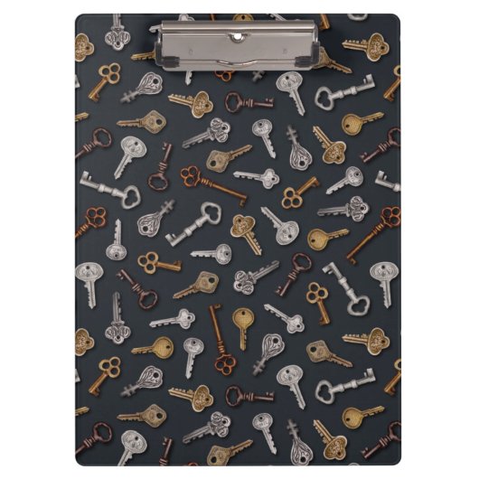en Antiek sleutels Klembord (Voorkant)