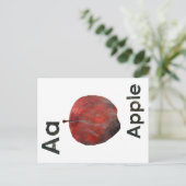 En - Apple Briefkaart (Staand voorkant)