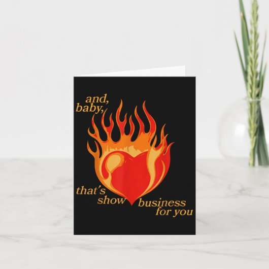 En Baby dat Show zaken voor u Kaart (Voorkant)