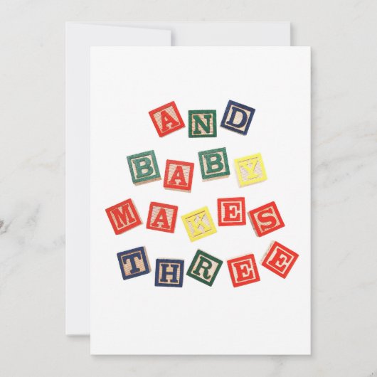 En baby maakt drie (Voorkant)