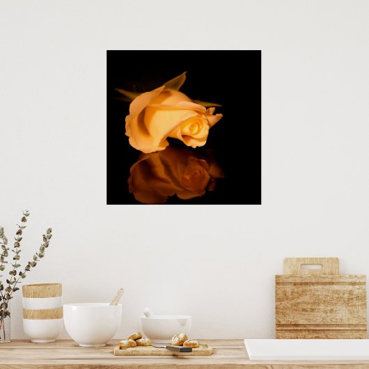 En ben mijn Valentijn | gooidoek Poster (Keuken)