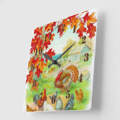 en bijtende herfst op het Boerderij Vierkante Klok (Hoek)