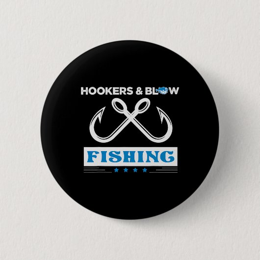 En Blaas Vissen Ronde Button 5,7 Cm (Voorkant)