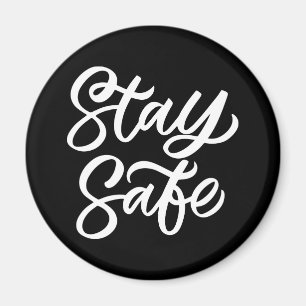 En blijf veilig magneet