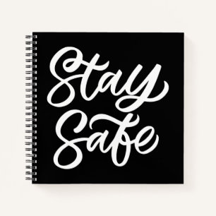 En blijf veilig notitieboek
