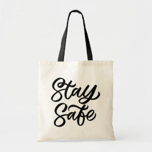 En blijf veilig tote bag