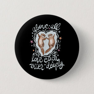 En bovenal houden ze elkaar diep ronde button 5,7 cm