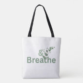 En Breathe Botanical, Droomrust Geschenk voor Haar Tote Bag (Achterkant)