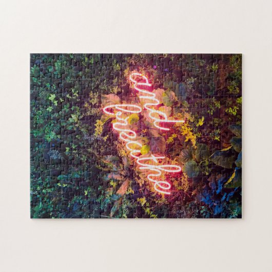 En breek het Neon-teken af Legpuzzel (Horizontaal)