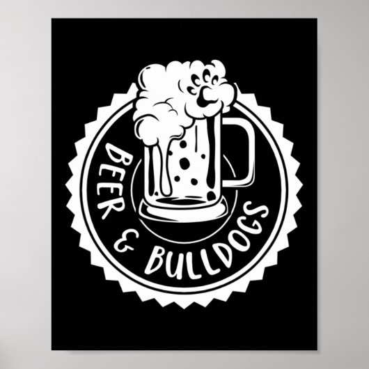 En Bulldogs - Bulldog Poster (Voorkant)