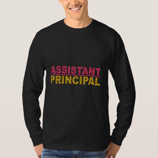 En Coole Principaal Assistent Schoolhoofd 6 T-shirt (Voorkant)
