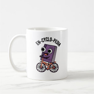 En-cyclo-Pedia Funny Encyclopedia Pun Koffiemok