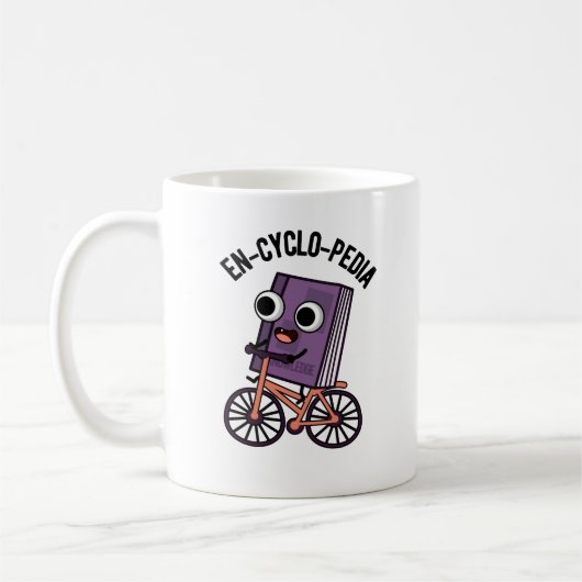 En-cyclo-Pedia Funny Encyclopedia Pun Koffiemok (Links)