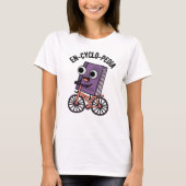 En-cyclo-Pedia Funny Encyclopedia Pun T-shirt (Voorkant)
