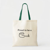 En daar trots op! tote bag (Voorkant)