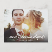 En dan hebben we de aankondiging van de bruiloft u (Voorkant)