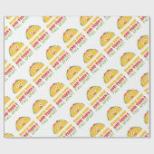 En dan Herfst ik elke dinsdag uit Funny Taco Cadeaupapier (Vlak)