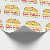En dan Herfst ik elke dinsdag uit Funny Taco Cadeaupapier (Hoek)