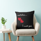 En dan... Ik heb je ontmoet Kussen (Stoel)