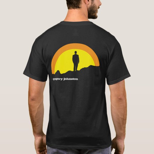 ... EN DAN WALKED IK THUIS (Gregory Johnston) 2018 T-shirt (Achterkant)
