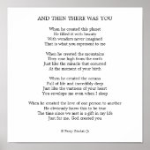 EN DAN WAS JIJ ER POSTER (Voorkant)