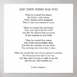 EN DAN WAS JIJ ER POSTER