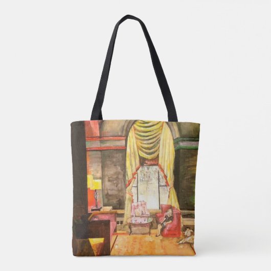 En de dag wordt getekend door Therese Kramer Tote Bag (Achterkant)