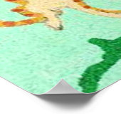 En de Dish Ran weg met de spon. Poster (Hoek)