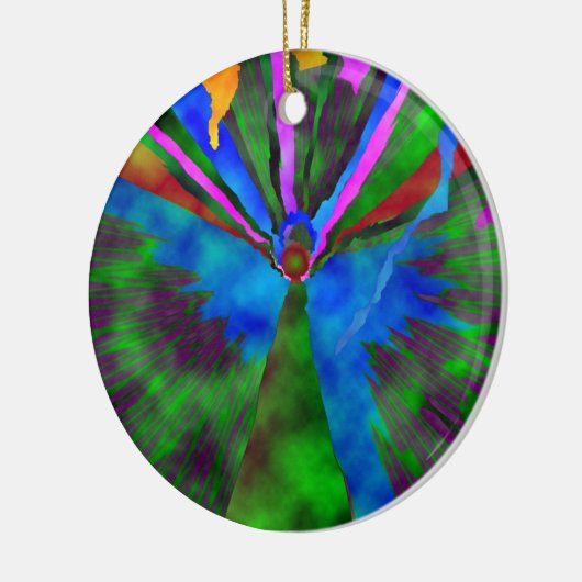 En de engel van de Heer... Keramisch Ornament (Links)