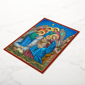 En de engelen waren verbaasd folie uitnodiging (Gedraaid)