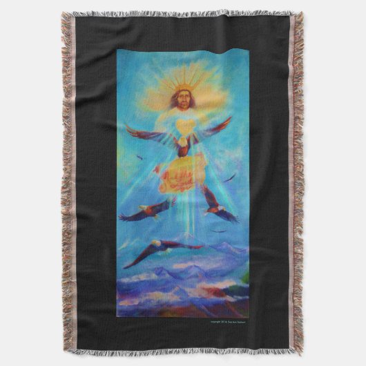 En de Heer zegt van Sue Ann Jackson Deken (Voorkant Verticaal)