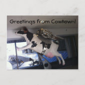 En de koe sprong over de maan briefkaart (Voorkant)