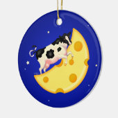 En de Koe trok de kaasmaanboom over Keramisch Ornament (Links)