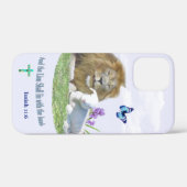 En de Leeuw zal bij het Lam liggen Case-Mate iPhone Case (Achterkant (horizontaal))
