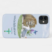 En de Leeuw zal bij het Lam liggen Case-Mate iPhone Case (Achterkant (horizontaal))