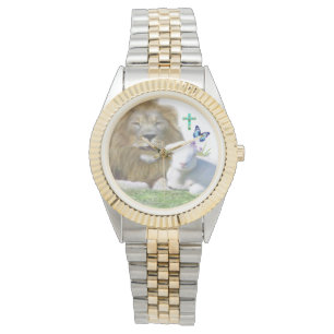 En de Leeuw zal bij het Lam liggen Horloge