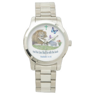 En de Leeuw zal bij het Lam liggen Horloge