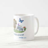 En de Leeuw zal bij het Lam liggen Koffiemok (Voorkant rechts)