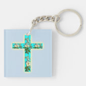 En de Leeuw zal bij het Lam liggen Sleutelhanger (Achterkant)