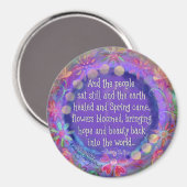 "En de mensen zitten nog steeds stil" Geïnspireerd Magneet (Voorkant / Achterkant)