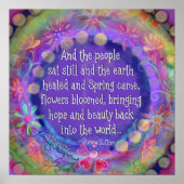 "En de mensen zitten nog steeds stil" Geïnspireerd Poster (Voorkant)