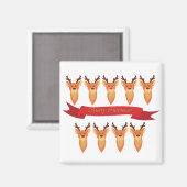 en de rendierziekte van Santa Magneet (Voorkant / Achterkant)