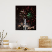 ...En de Rood, Groen, en Gegoten van Raketten Poster (Keuken)