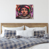 EN DE TOEKOMST WERD DUISTER 6 CANVAS AFDRUK (Insitu (Slaapkamer))