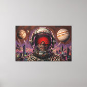 EN DE TOEKOMST WERD DUISTER 8 CANVAS AFDRUK (Voorkant)