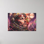 EN DE TOEKOMST WERD DUISTER 9 CANVAS AFDRUK (Voorkant)