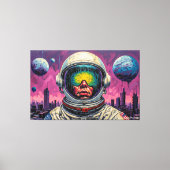 EN DE TOEKOMST WERD DUISTER CANVAS AFDRUK (Voorkant)