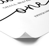 En de twee worden één, Ephesianen 5:31 Poster (Hoek)