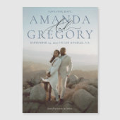 En de volledige Foto legant van het Manuscript spa Magnetische Uitnodiging (Voorkant)