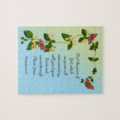 En de vrede van God die het Bijbelversum overstijg Legpuzzel (Horizontaal)